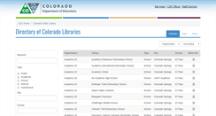 Desktop Screenshot of coloradolibraries.org